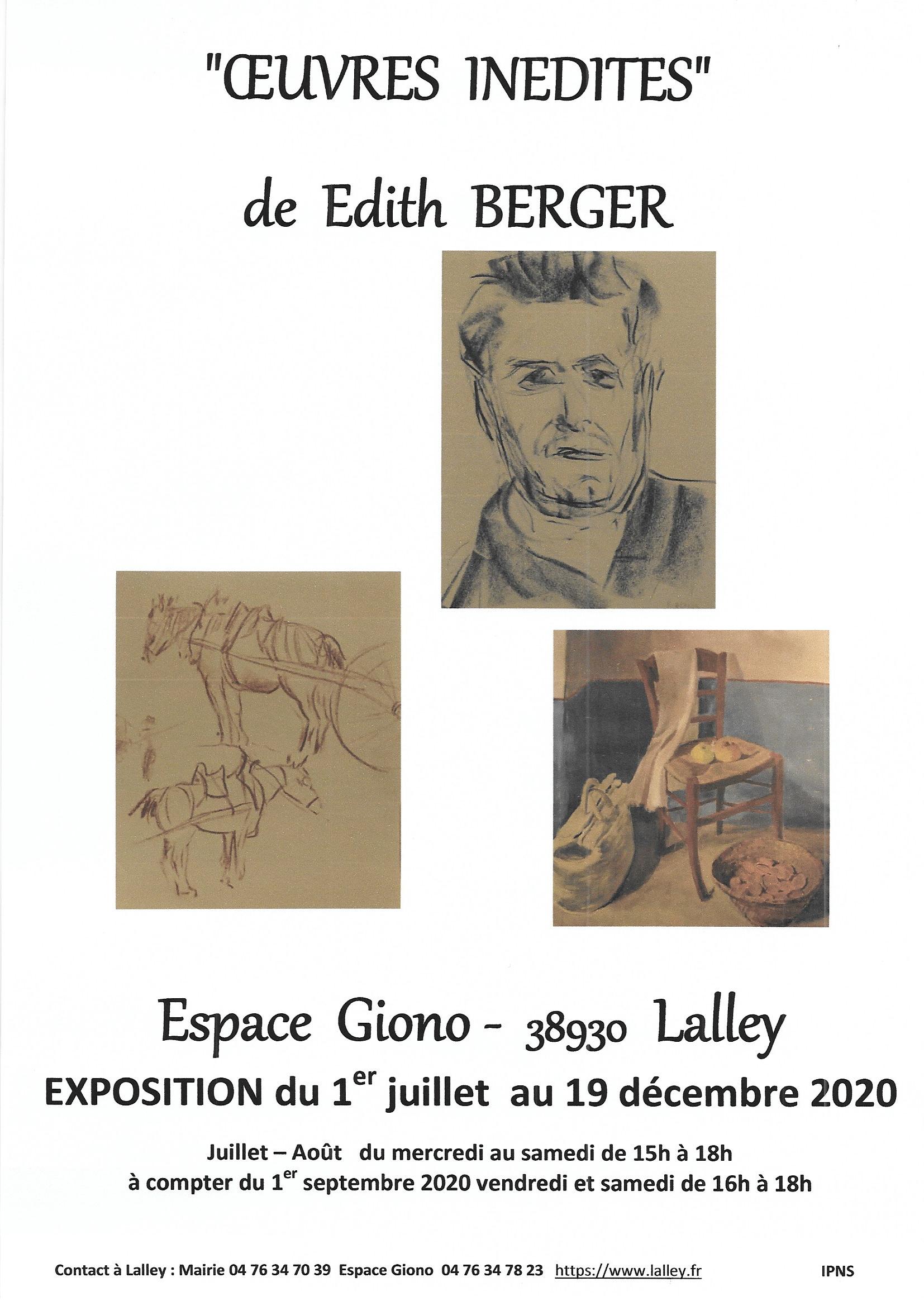2020 exposition Edith Berger Espace Giono Lalley fr 2020 exposition Edith Berger Espace Giono Lalley fr